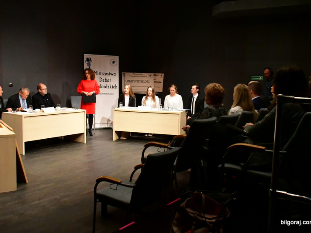 Debaty liderów przyszłości w Biłgoraju (FOTO, WYNIKI)