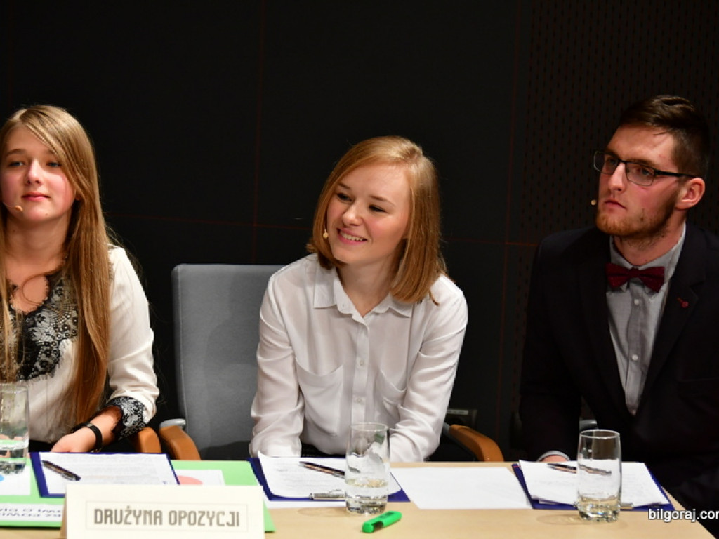 Debaty liderów przyszłości w Biłgoraju (FOTO, WYNIKI)