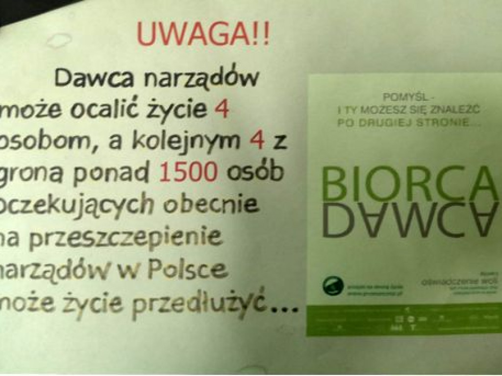 W Budowlance rozmawiali o transplantacjach