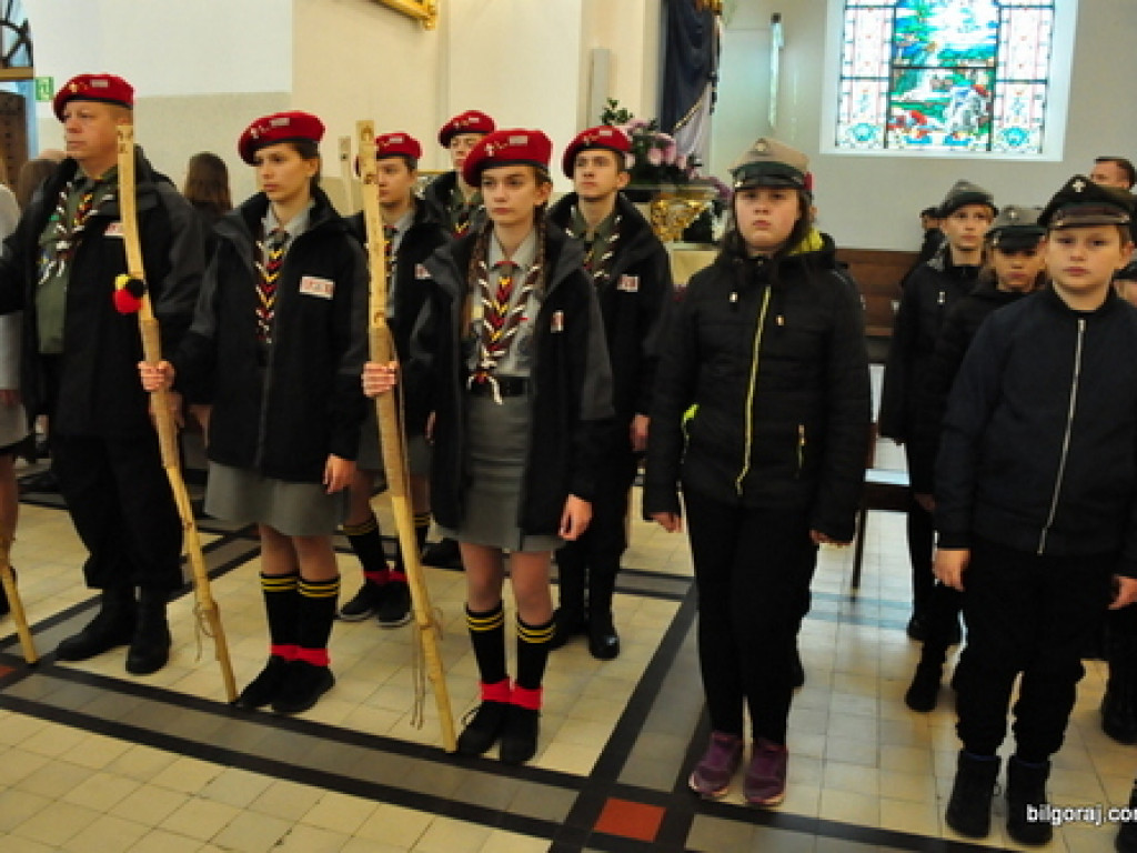 Obchody 100. rocznicy odzyskania niepodległości przez Polskę w SP Nr 3 w Biłgoraju (FOTO)