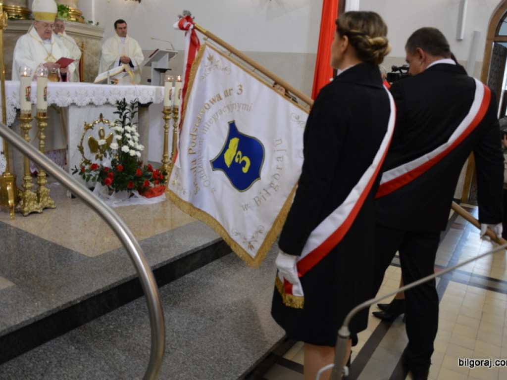 Obchody 100. rocznicy odzyskania niepodległości przez Polskę w SP Nr 3 w Biłgoraju (FOTO)