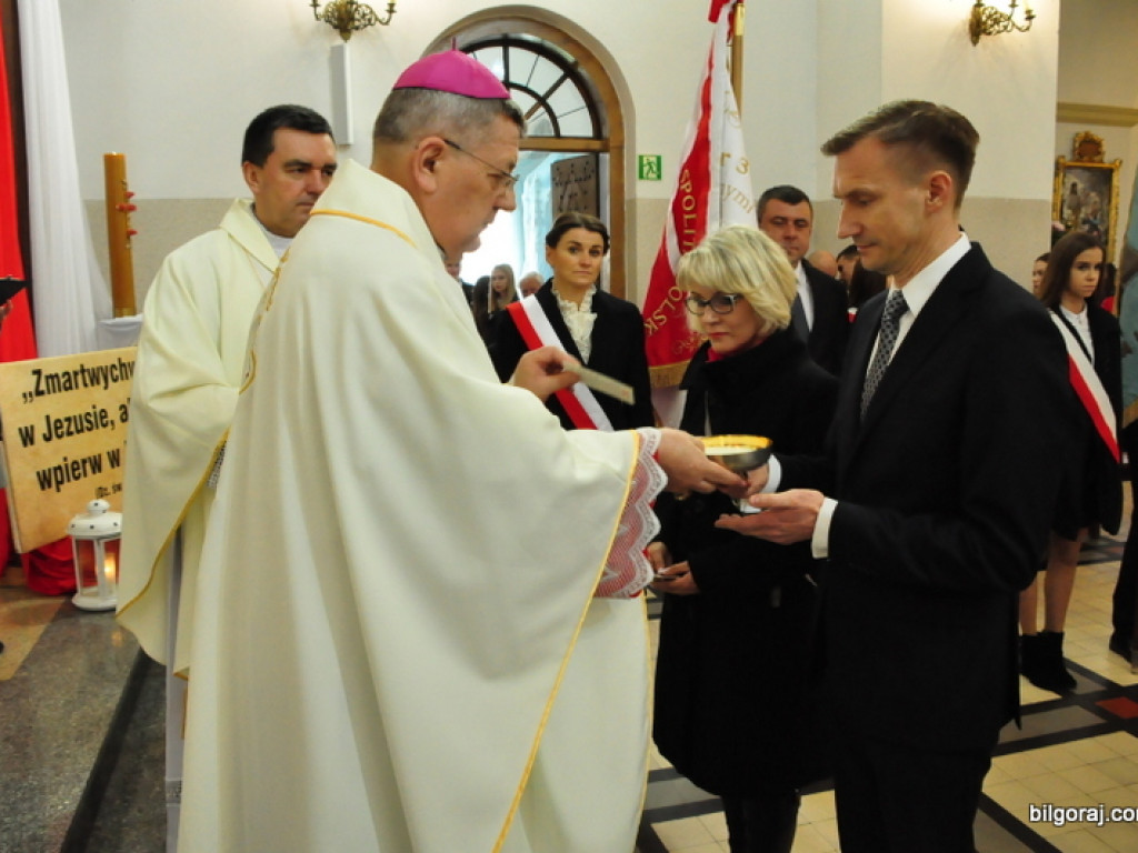 Obchody 100. rocznicy odzyskania niepodległości przez Polskę w SP Nr 3 w Biłgoraju (FOTO)