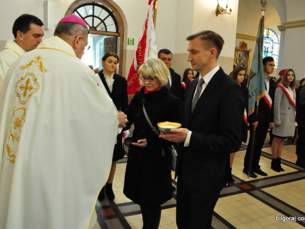 Obchody 100. rocznicy odzyskania niepodległości przez Polskę w SP Nr 3 w Biłgoraju (FOTO)