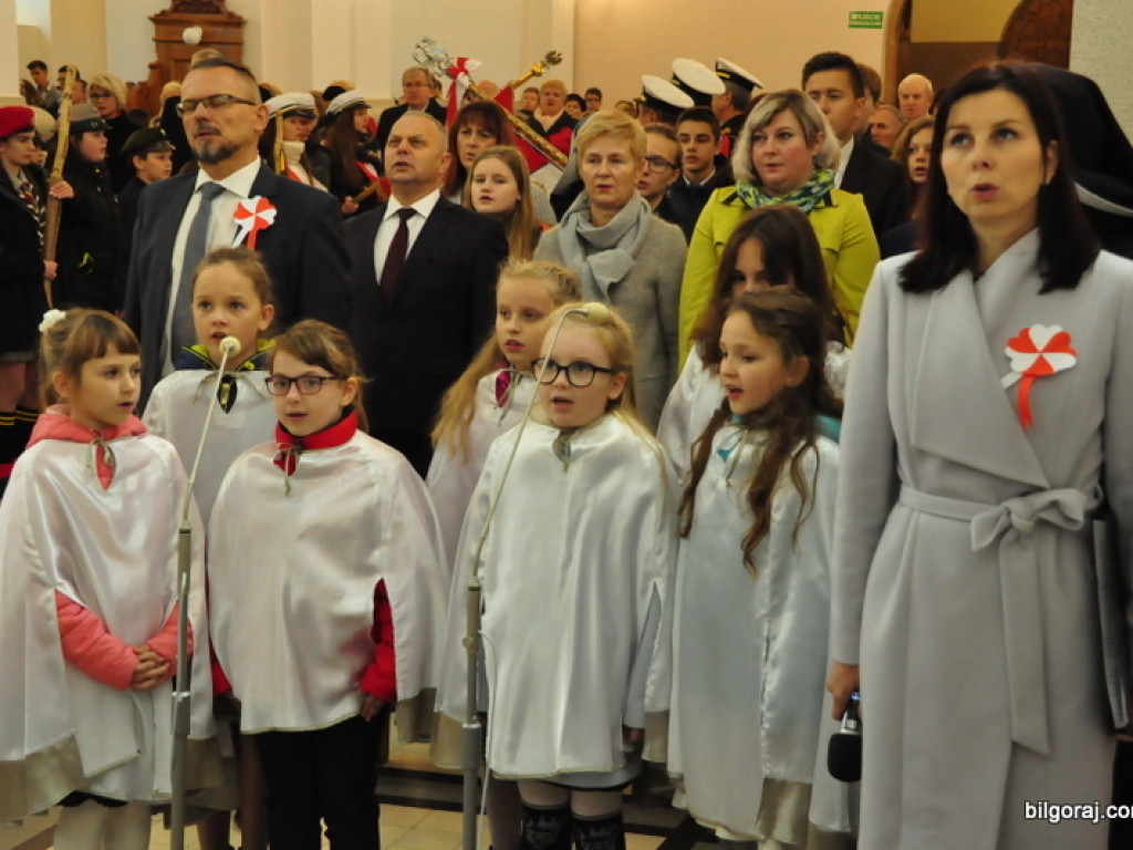 Obchody 100. rocznicy odzyskania niepodległości przez Polskę w SP Nr 3 w Biłgoraju (FOTO)