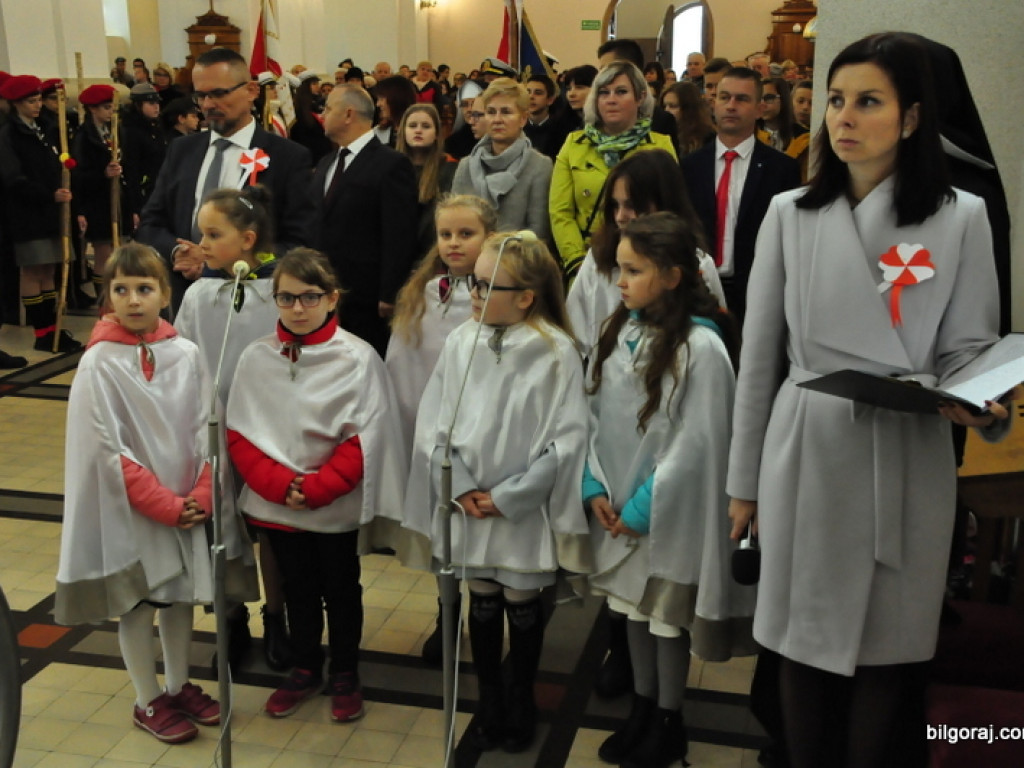 Obchody 100. rocznicy odzyskania niepodległości przez Polskę w SP Nr 3 w Biłgoraju (FOTO)