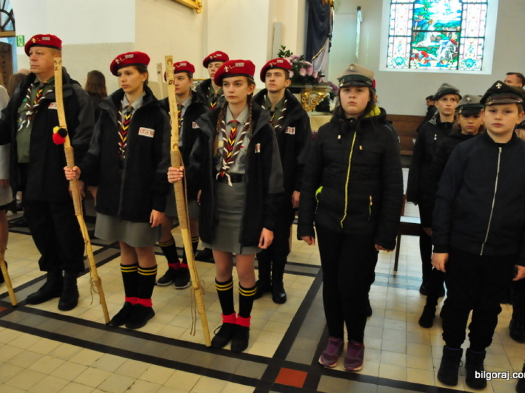 Obchody 100. rocznicy odzyskania niepodległości przez Polskę w SP Nr 3 w Biłgoraju (FOTO)