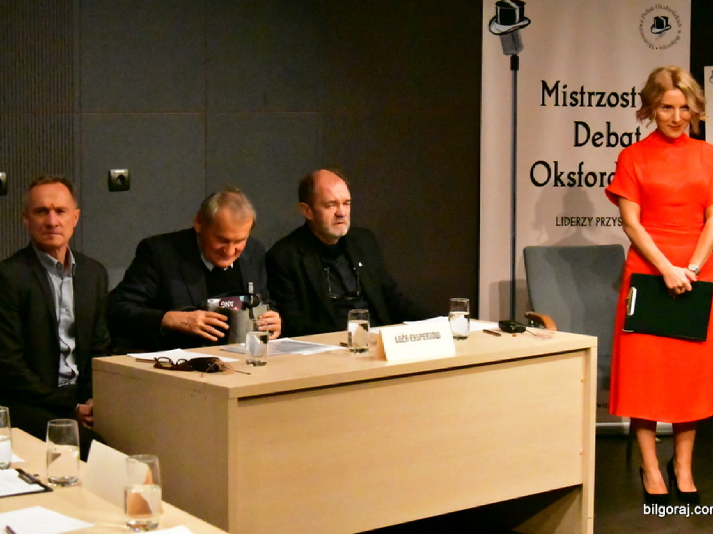 Debaty oksfordzkie w Biłgoraju. W finale zwyciężył ONZ (FOTO)