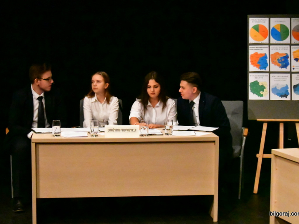 Debaty oksfordzkie w Biłgoraju. W finale zwyciężył ONZ (FOTO)
