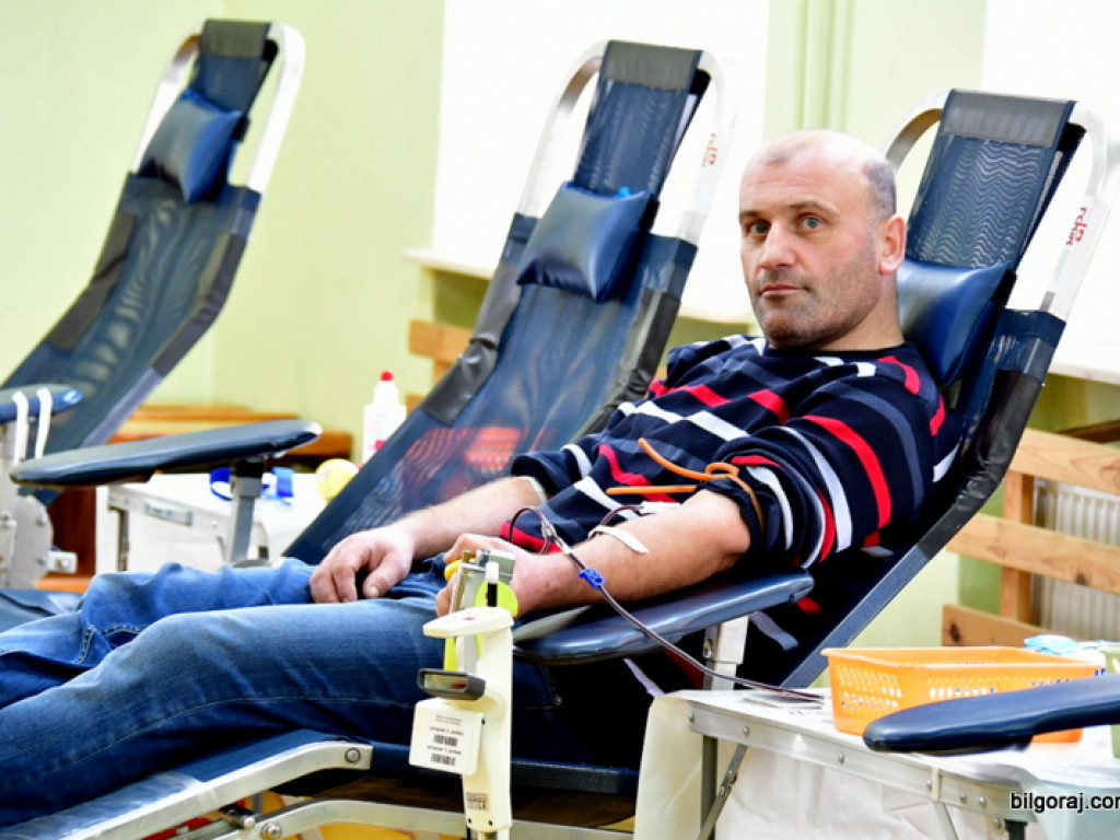Pobór krwi w Majdanie Starym (FOTO)