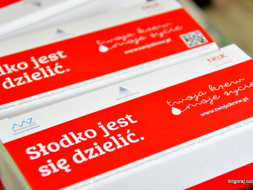 Pobór krwi w Majdanie Starym (FOTO)