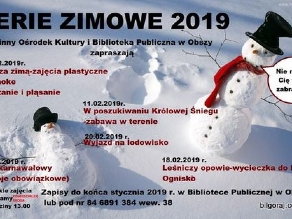 Ferie 2019. Czyli gdzie szukać atrakcji dla dzieci?