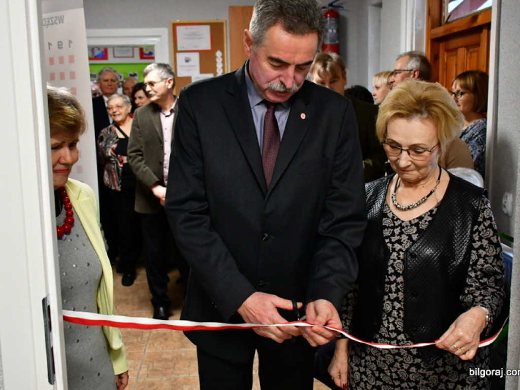 Otwarcie świetlicy dziennego pobytu dla seniorów w PCK (FOTO)