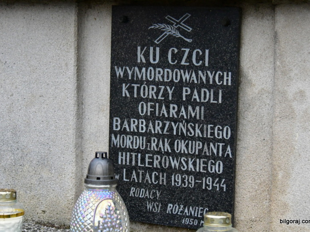 Umarłych wieczność dotąd trwa, dokąd pamięcią się im płaci... 76. rocznica pacyfikacji Różańca (FOTO)