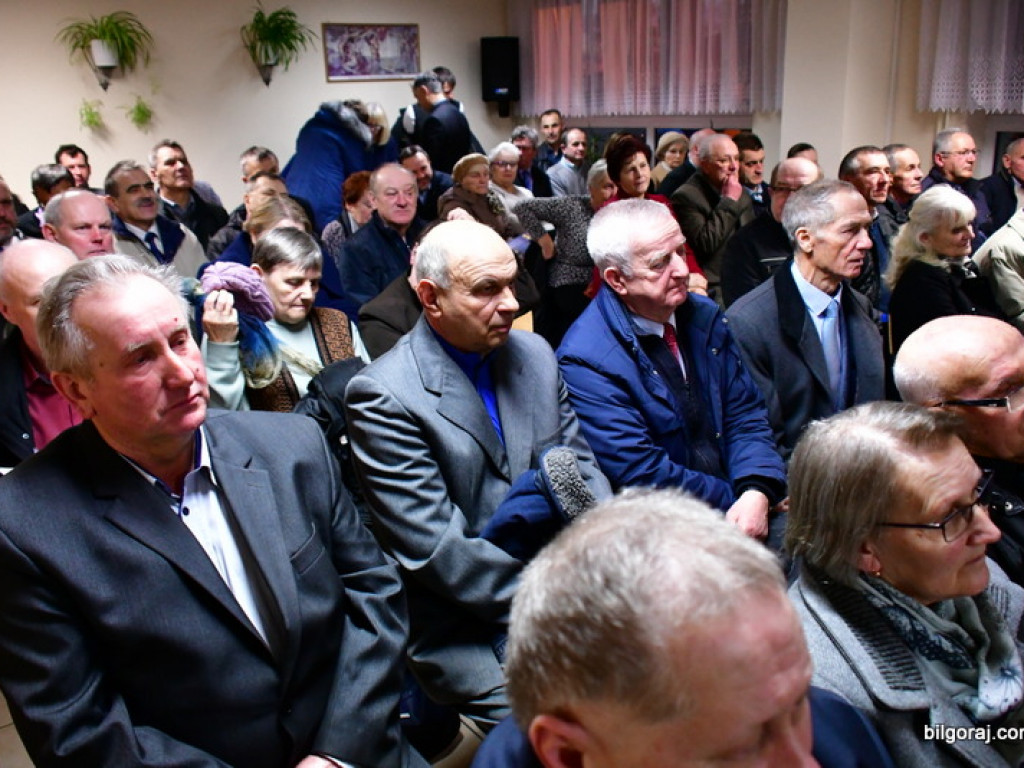 Europoseł Mirosław Piotrowski na spotkaniu w Biłgoraju (FOTO)
