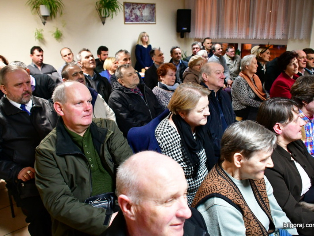 Europoseł Mirosław Piotrowski na spotkaniu w Biłgoraju (FOTO)