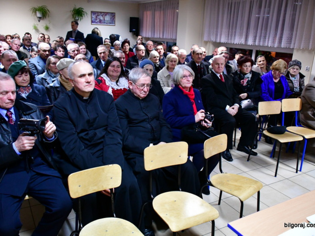 Europoseł Mirosław Piotrowski na spotkaniu w Biłgoraju (FOTO)