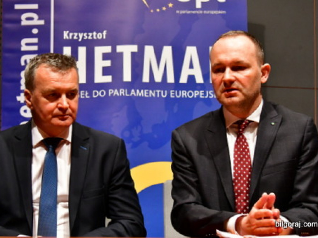 Krzysztof Hetman podsumował swą kadencję w Parlamencie Europejskim. W Biłgoraju odbyła się konferencja prasowa