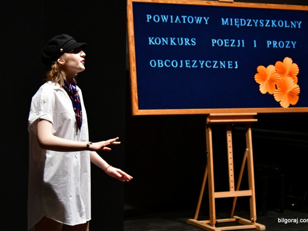 XIII Powiatowy Międzyszkolny Konkurs Poezji i Prozy Obcojęzycznej (FOTO, WYNIKI)