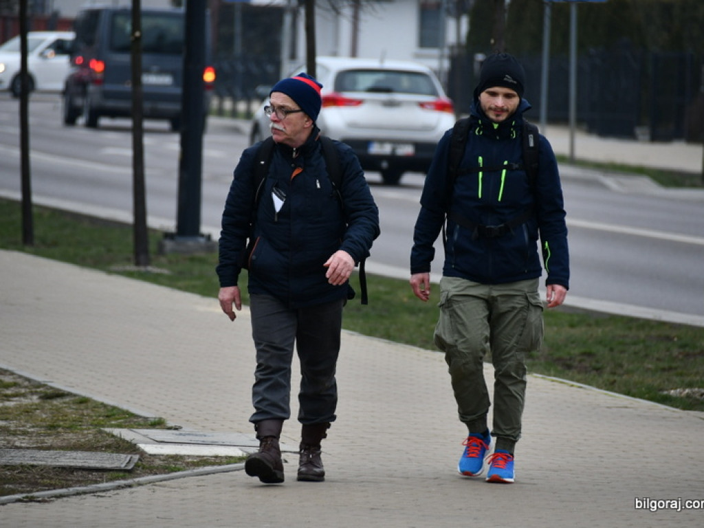 Ekstremalna Droga Krzyżowa. Uczestnicy dotarli do Biłgoraja (FOTO)