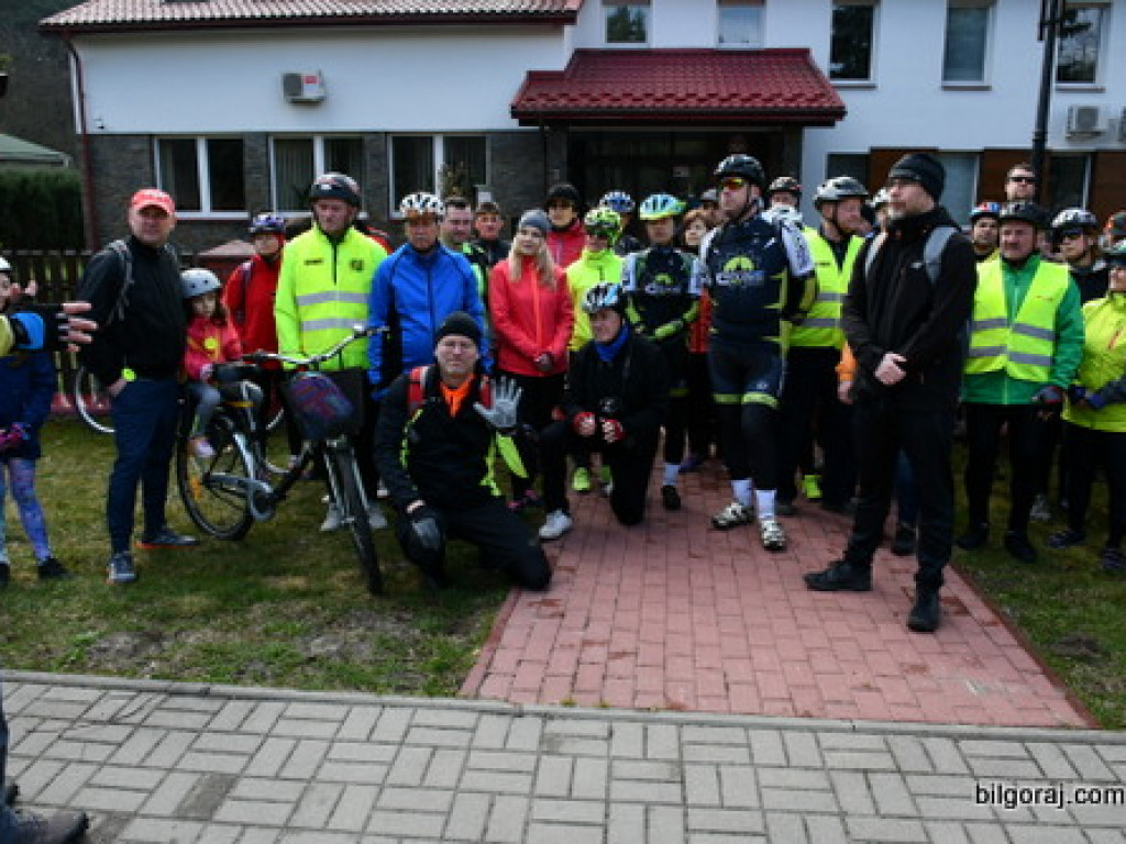 Rajd rowerowy w 100-lecie Nadleśnictwa Biłgoraj (FOTO)