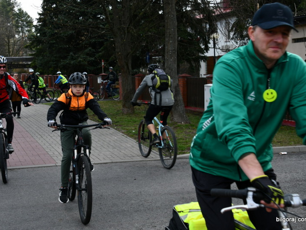 Rajd rowerowy w 100-lecie Nadleśnictwa Biłgoraj (FOTO)