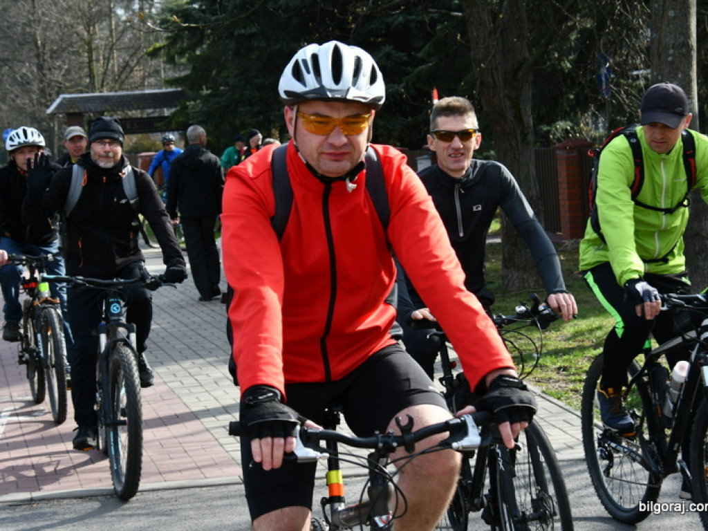 Rajd rowerowy w 100-lecie Nadleśnictwa Biłgoraj (FOTO)