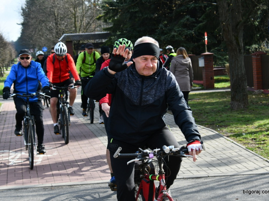 Rajd rowerowy w 100-lecie Nadleśnictwa Biłgoraj (FOTO)