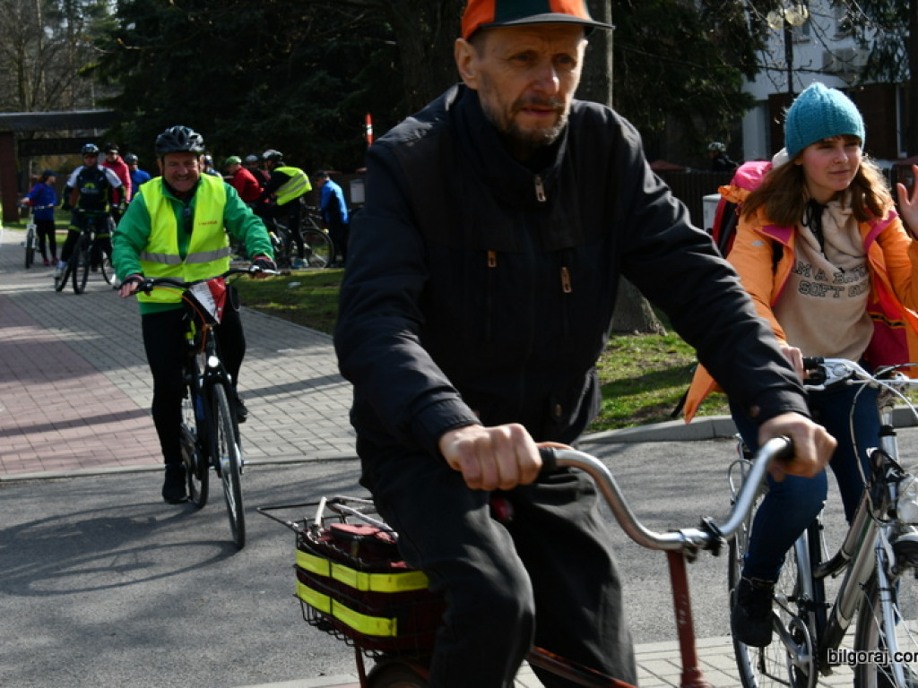 Rajd rowerowy w 100-lecie Nadleśnictwa Biłgoraj (FOTO)