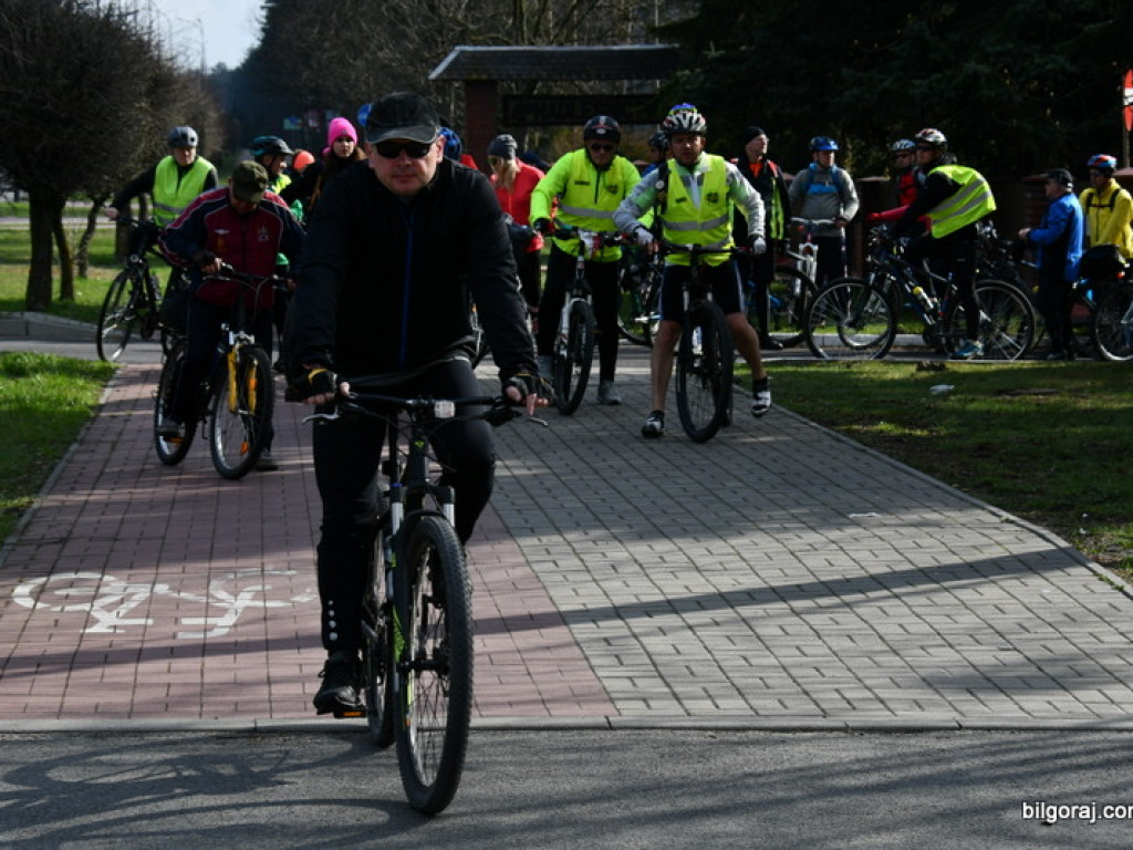Rajd rowerowy w 100-lecie Nadleśnictwa Biłgoraj (FOTO)