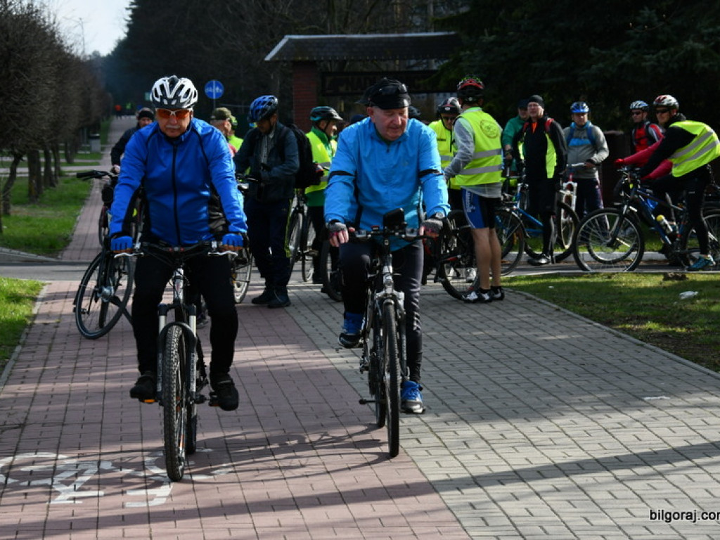Rajd rowerowy w 100-lecie Nadleśnictwa Biłgoraj (FOTO)