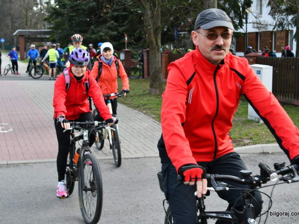 Rajd rowerowy w 100-lecie Nadleśnictwa Biłgoraj (FOTO)