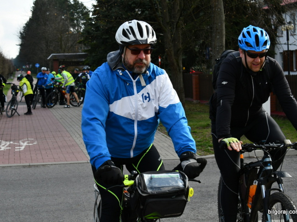Rajd rowerowy w 100-lecie Nadleśnictwa Biłgoraj (FOTO)