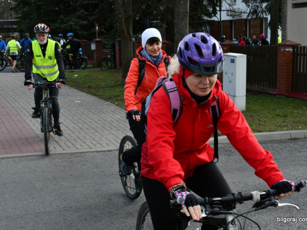 Rajd rowerowy w 100-lecie Nadleśnictwa Biłgoraj (FOTO)