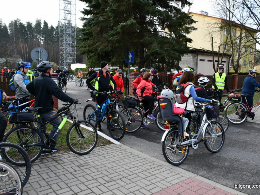 Rajd rowerowy w 100-lecie Nadleśnictwa Biłgoraj (FOTO)