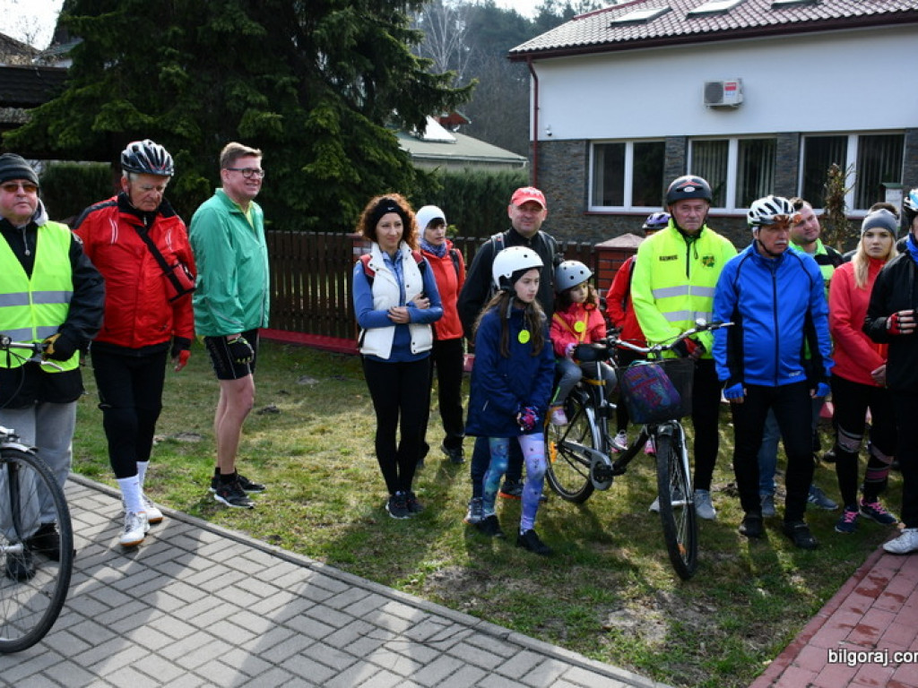 Rajd rowerowy w 100-lecie Nadleśnictwa Biłgoraj (FOTO)