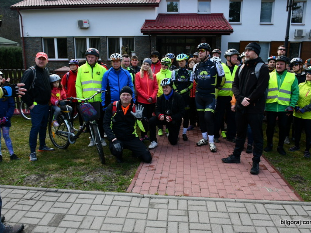 Rajd rowerowy w 100-lecie Nadleśnictwa Biłgoraj (FOTO)