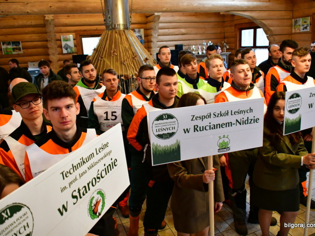 XI Mistrzostwa Polski Szkół w Umiejętnościach Leśnych (FOTO)