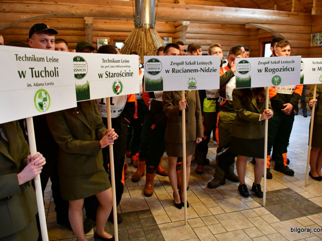XI Mistrzostwa Polski Szkół w Umiejętnościach Leśnych (FOTO)
