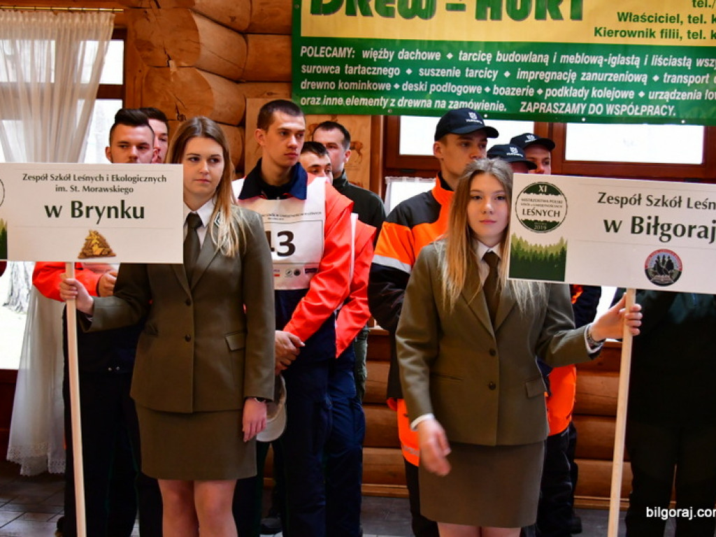 XI Mistrzostwa Polski Szkół w Umiejętnościach Leśnych (FOTO)