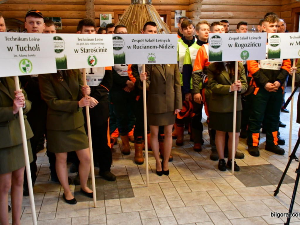 XI Mistrzostwa Polski Szkół w Umiejętnościach Leśnych (FOTO)