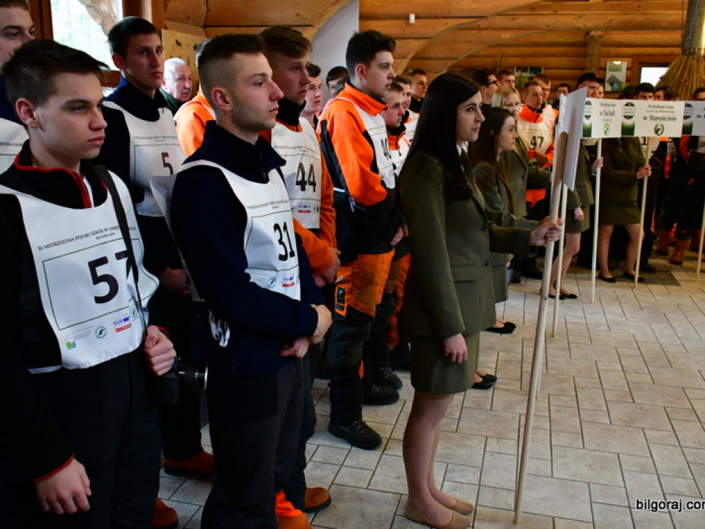 XI Mistrzostwa Polski Szkół w Umiejętnościach Leśnych (FOTO)