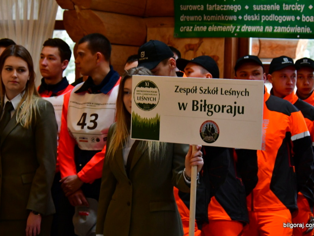 XI Mistrzostwa Polski Szkół w Umiejętnościach Leśnych (FOTO)