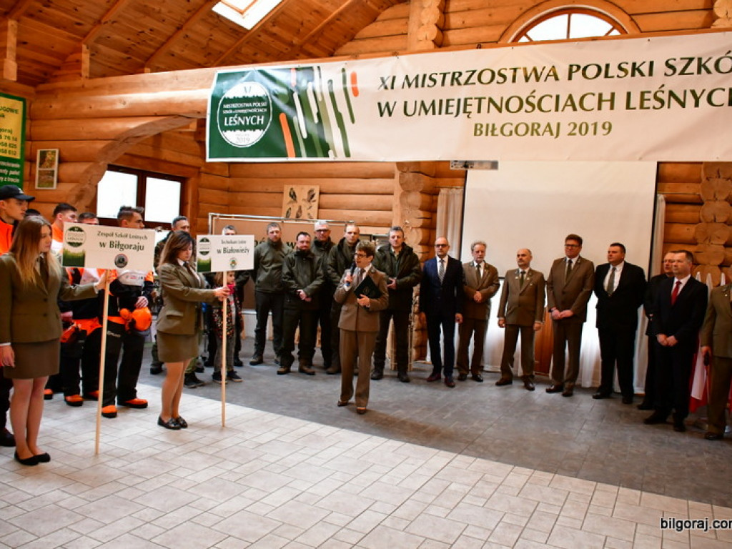 XI Mistrzostwa Polski Szkół w Umiejętnościach Leśnych (FOTO)