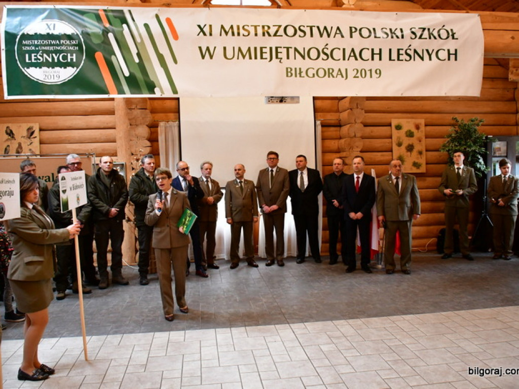 XI Mistrzostwa Polski Szkół w Umiejętnościach Leśnych (FOTO)