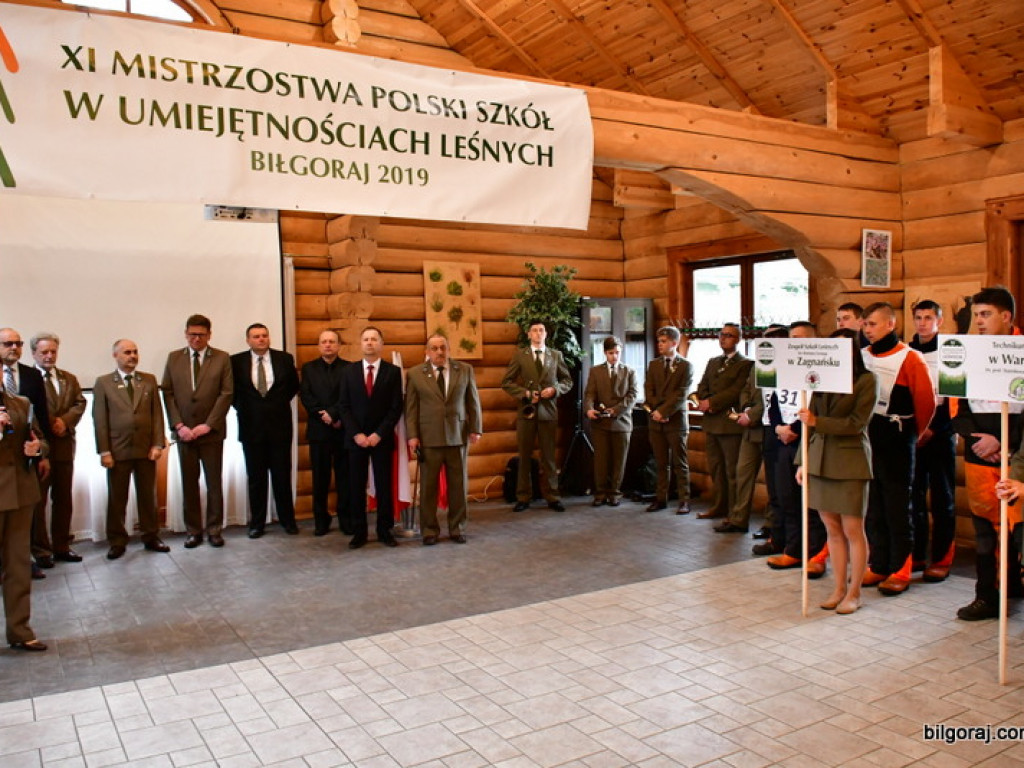 XI Mistrzostwa Polski Szkół w Umiejętnościach Leśnych (FOTO)