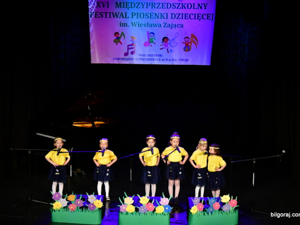 XVI Międzyprzedszkolny Festiwal (FOTO, VIDEO, WYNIKI)