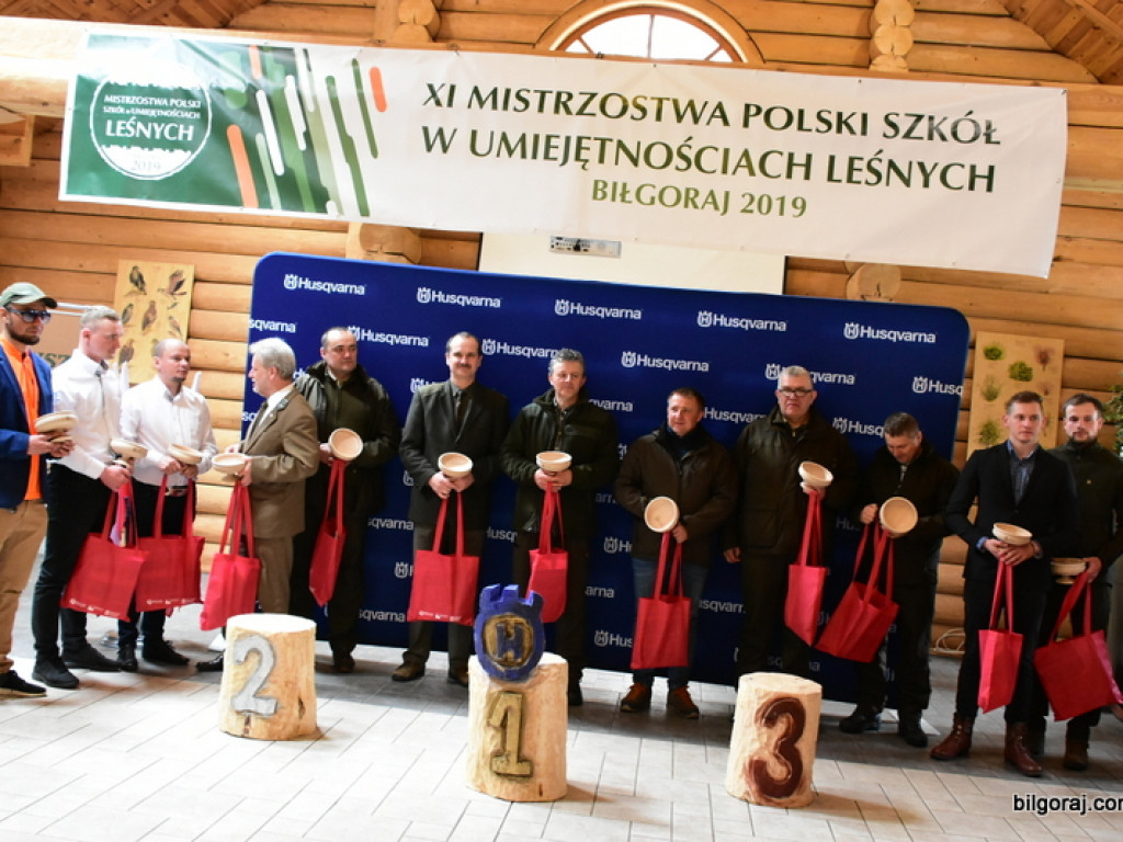 Zespół Szkół Leśnych zwyciężył w XI Mistrzostwach Polski Szkół w Umiejętnościach Leśnych (FOTO, WYNIKI)