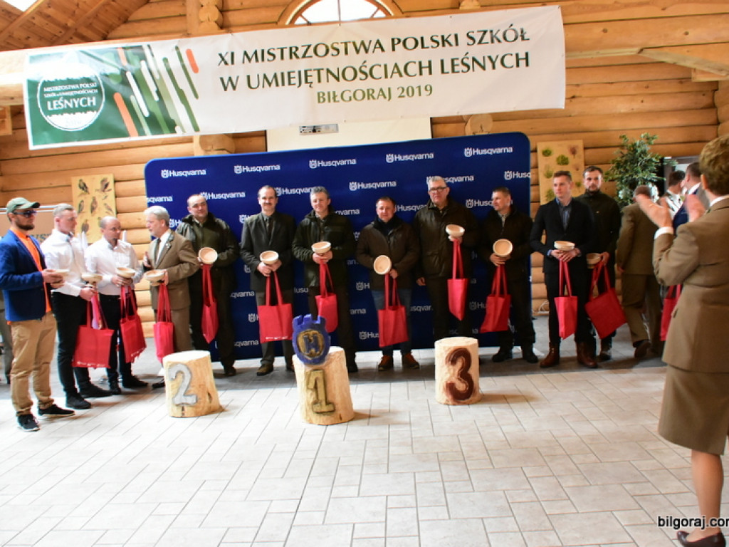 Zespół Szkół Leśnych zwyciężył w XI Mistrzostwach Polski Szkół w Umiejętnościach Leśnych (FOTO, WYNIKI)