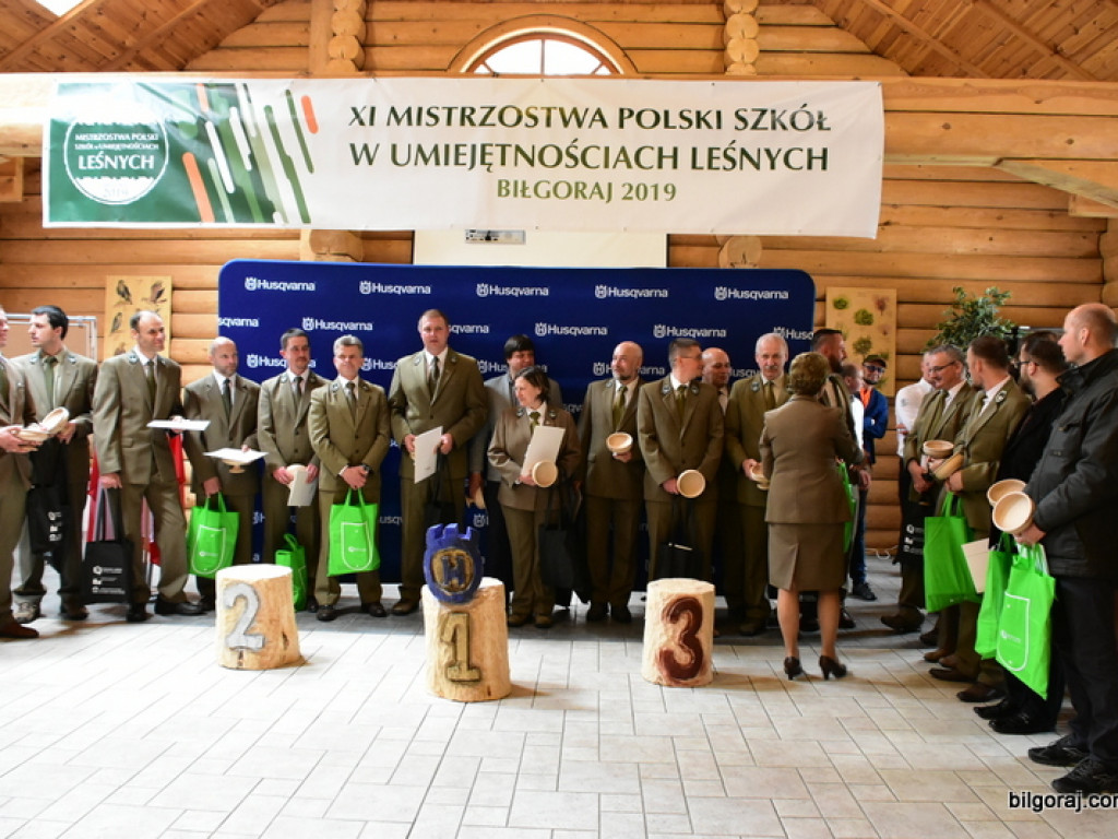 Zespół Szkół Leśnych zwyciężył w XI Mistrzostwach Polski Szkół w Umiejętnościach Leśnych (FOTO, WYNIKI)