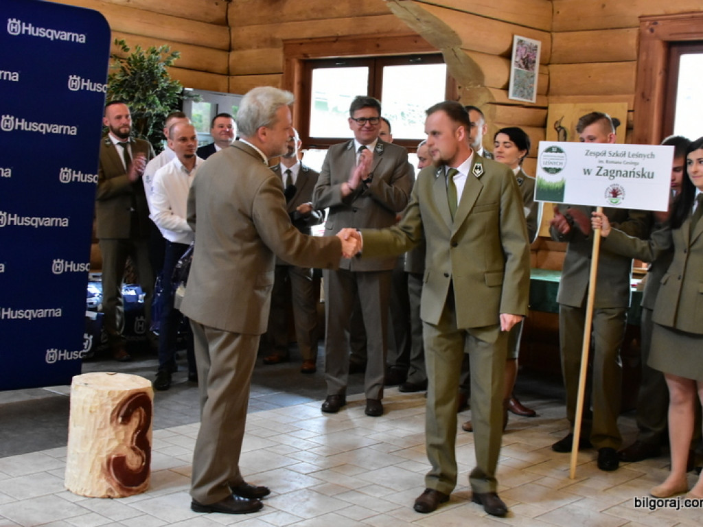 Zespół Szkół Leśnych zwyciężył w XI Mistrzostwach Polski Szkół w Umiejętnościach Leśnych (FOTO, WYNIKI)